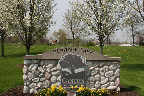 canton heritage park landscape
